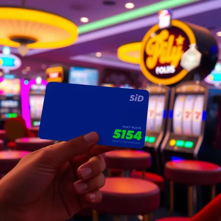 Graphic illustrating the concept of PayID payment method integrated with online pokies gaming