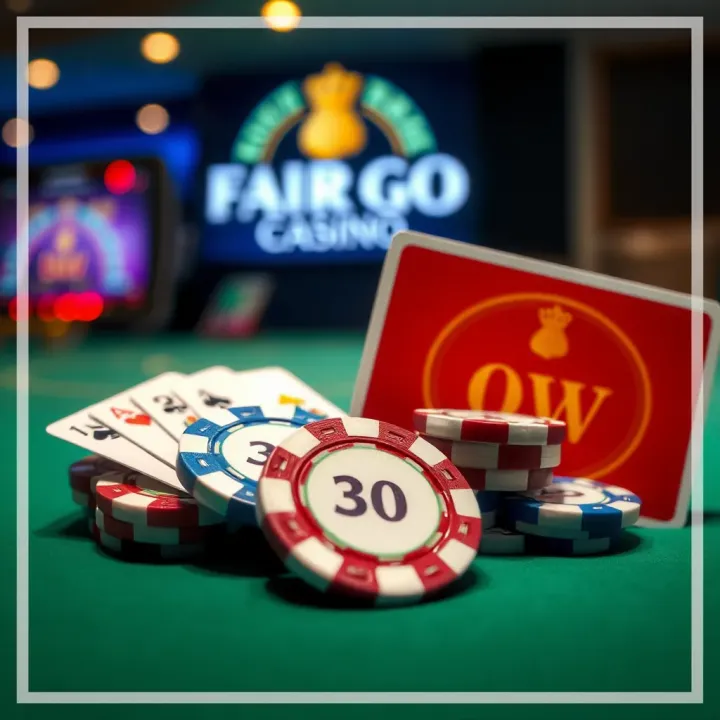 Casino chips and cards representing loyalty rewards and comp points accumulation