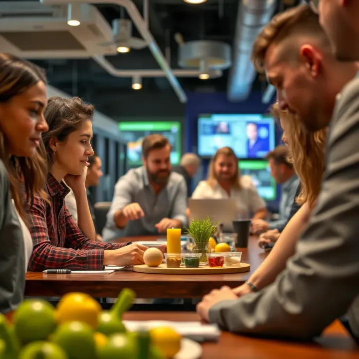 Workplace Collaboration Emphasizing Fairness in Australian Society Diverse Australian workplace environment showcasing collaboration and equal opportunity