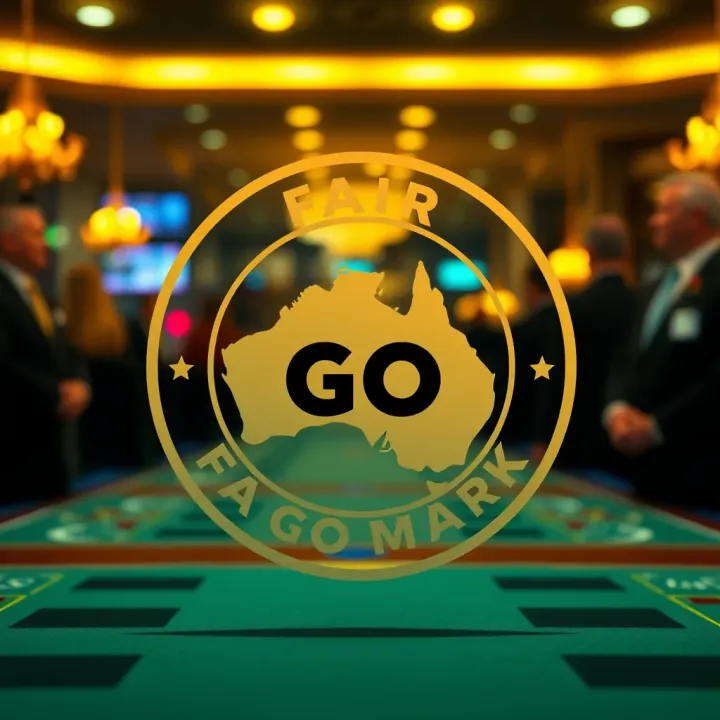 Illustration showing the Fair Go Mark emblem symbolizing fairness and ethical workplace practices in Australia