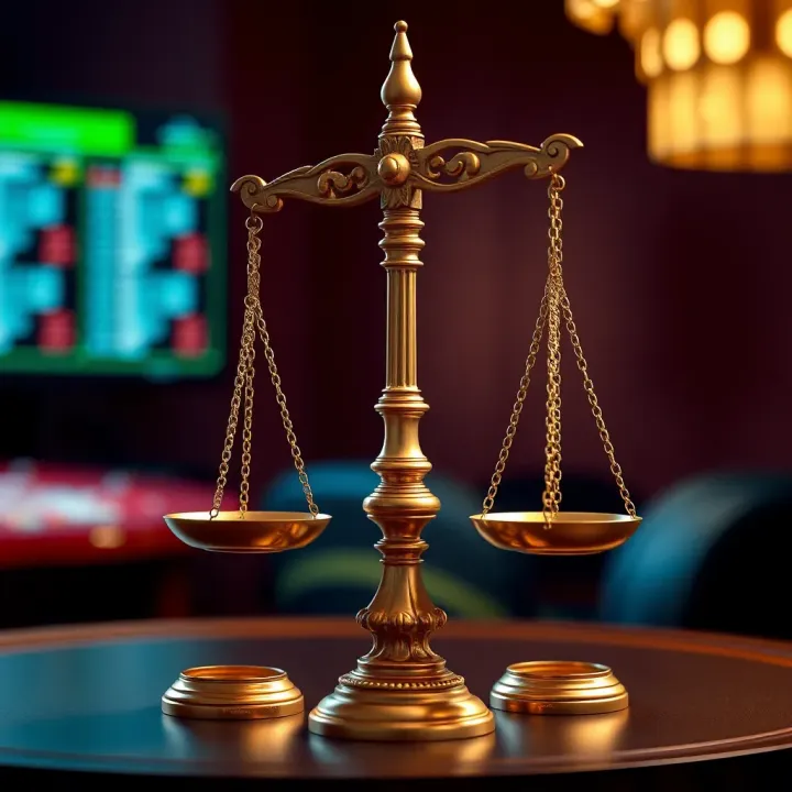 Scales of justice symbolizing fairness and equality in policy application