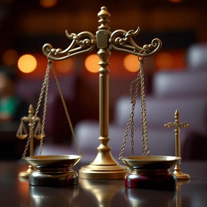 Scales symbolizing justice and equality representing the fair go principle in society