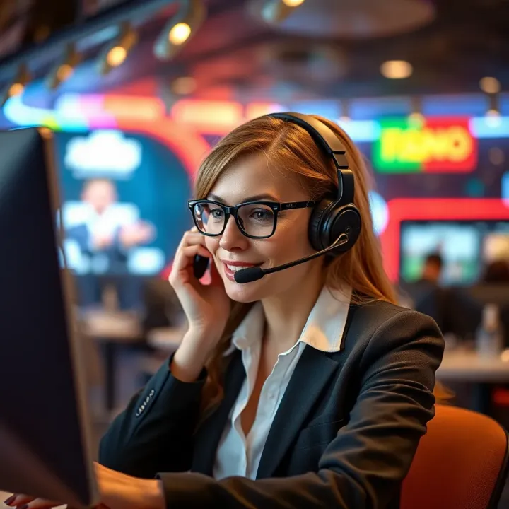 Customer service representative assisting a caller with consumer rights inquiries