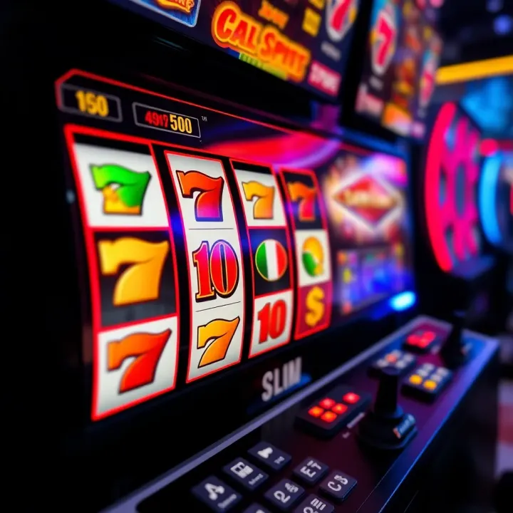 Online pokies game interface showing colorful reels and symbols